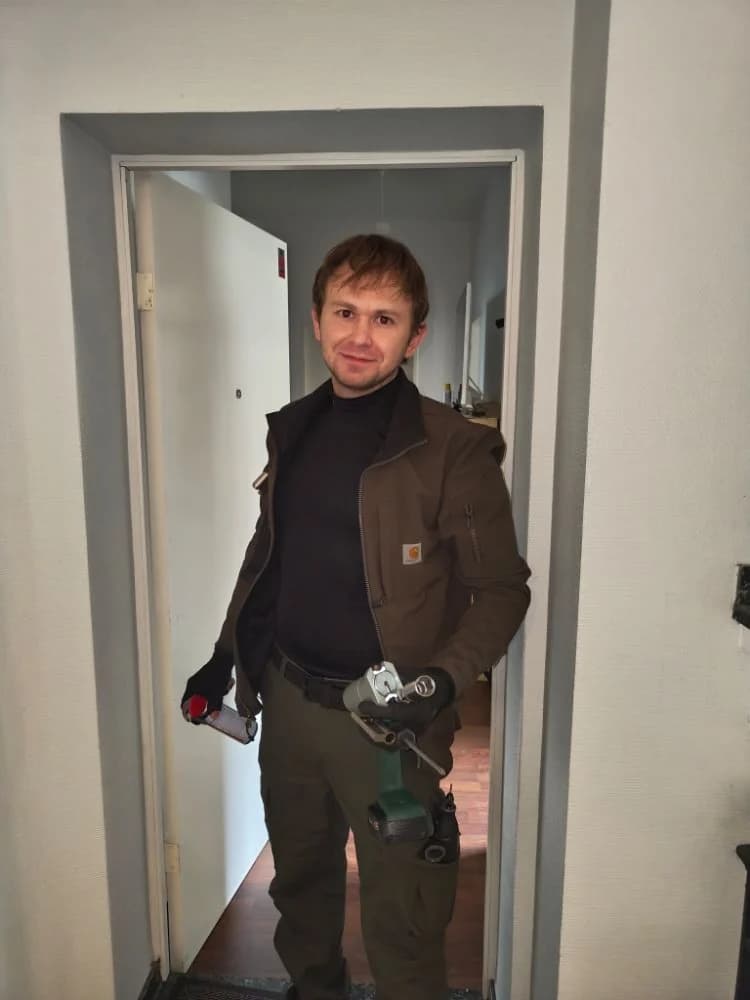 Paul Gammershmidt vom Schlüsseldienst Hammerschmidt in Berlin-Charlottenburg